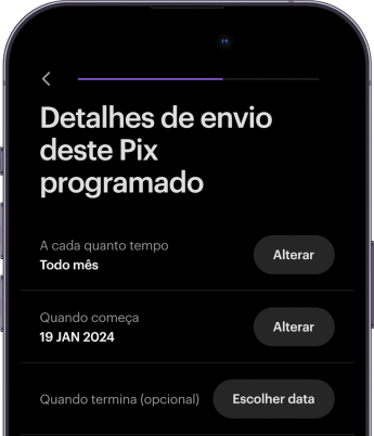 Celular Navegando No App Do Banco