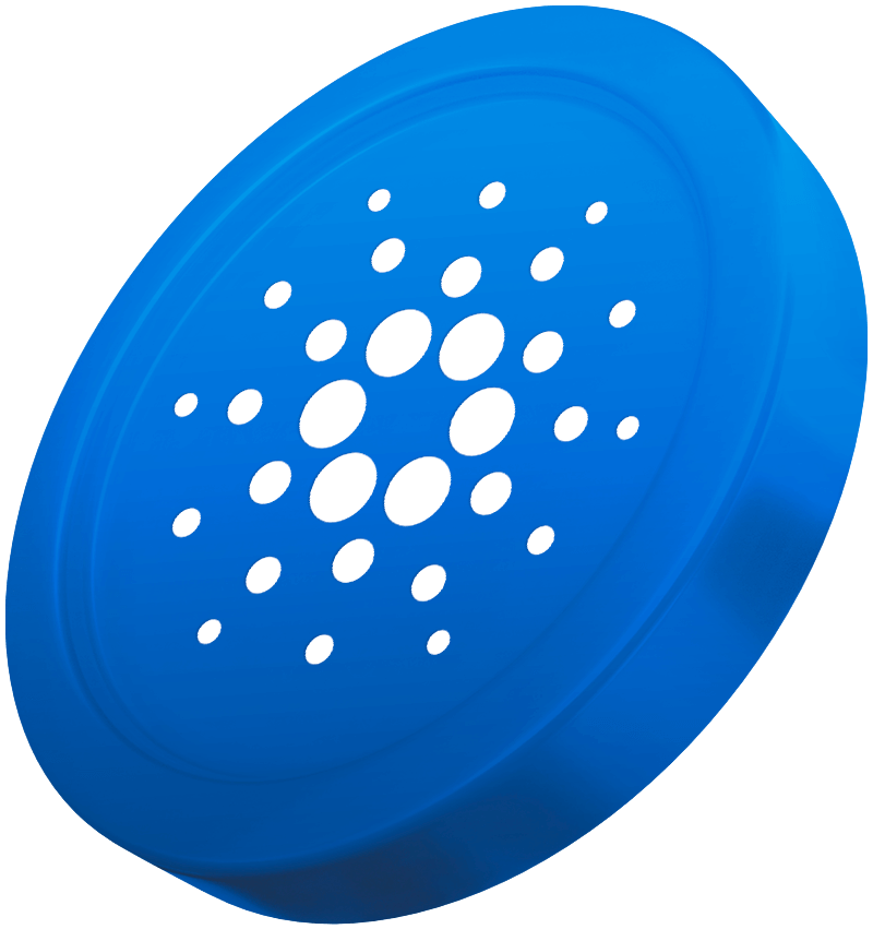 Criptomoeda Cardano 3D